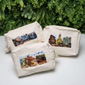 Necessaire Ecobag Ecológica Lisa 12x25 Personalizada