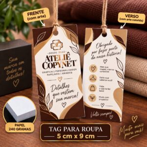 Tag para Roupas
